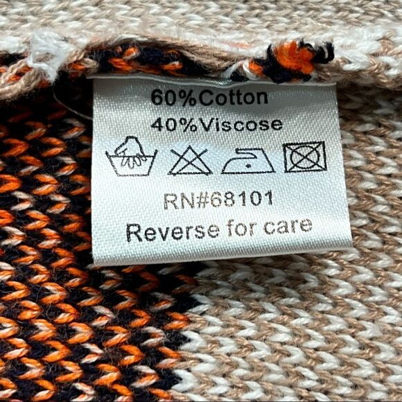 Belldini women's hooded southwestern cardigan sweater Small - Picture 7 of 10